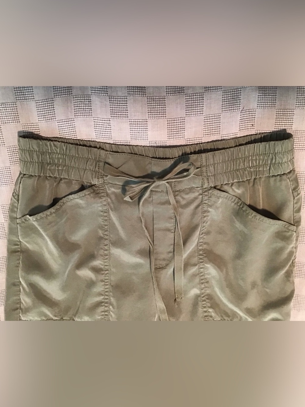 Banana Republic Womens Pants Pull On Lycocell Joggers Elastic Waist Sz 2 - Picture 2 of 7